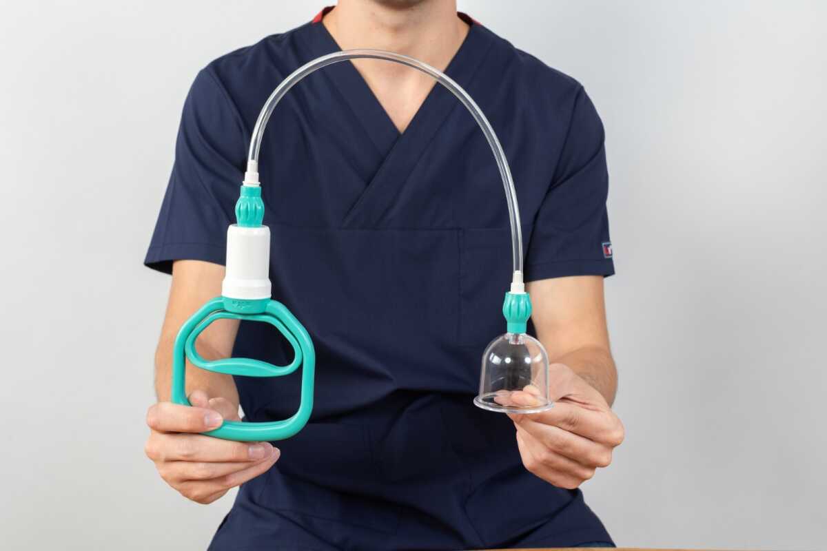 Large Cupping Pump with hose and cup