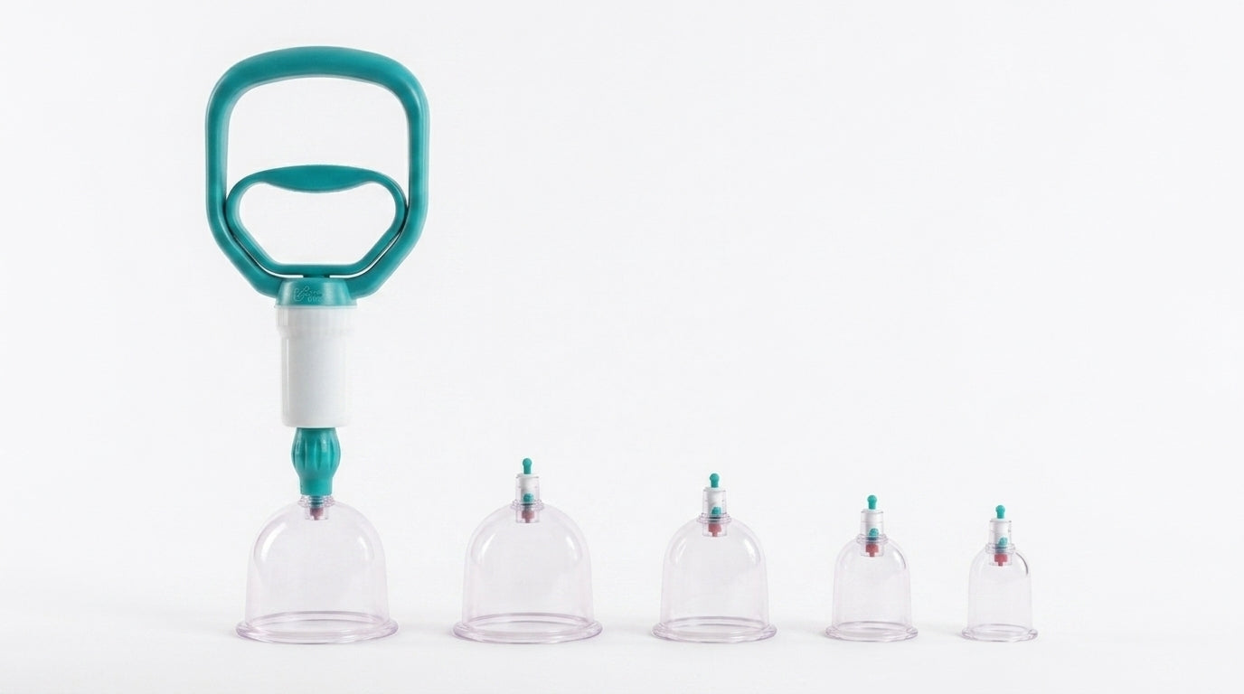 Mixed Starter Pack — 50 cups B1-B5 with 4-finger vacuum pump